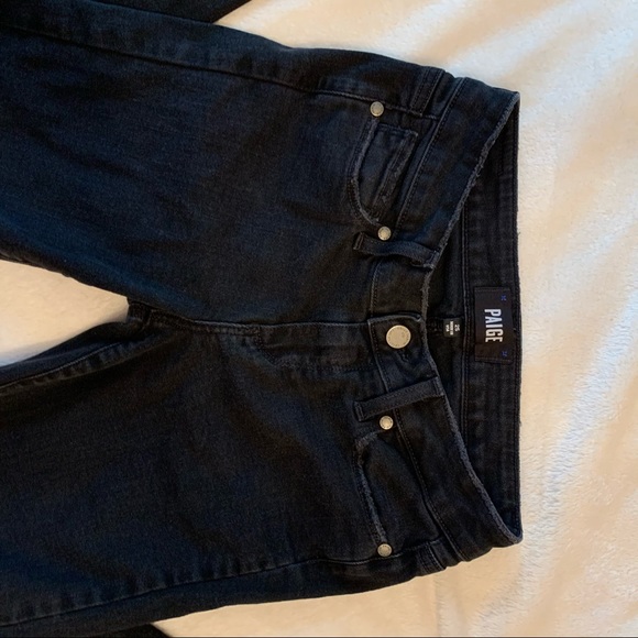 Verdugo Ankle Uneven Hem jeans Vintage Black PAIGE - Picture 4 of 14